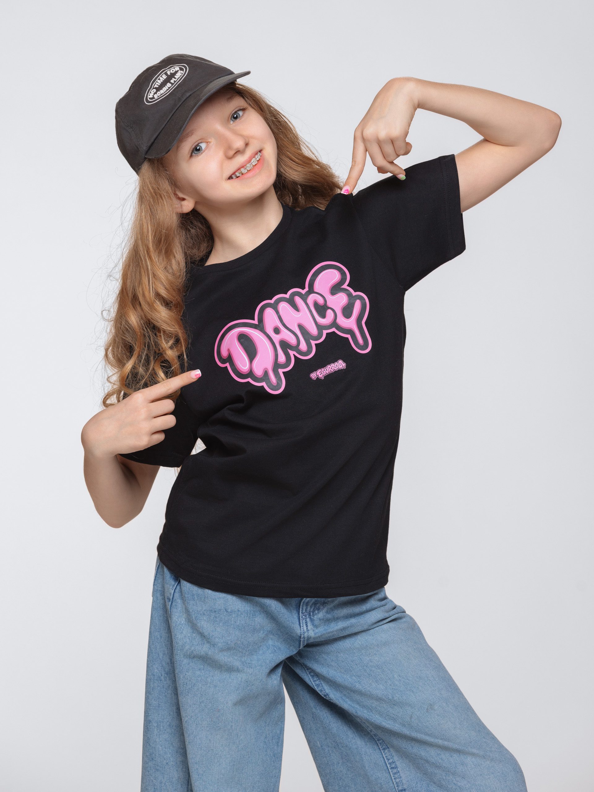 T-SHIRT DANCE BLACK